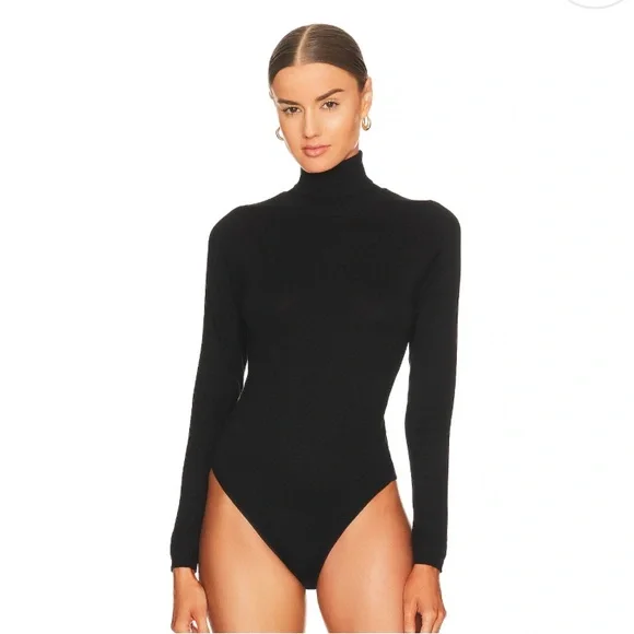 MISSGUIDED BLACK TURTLENECK BODYSUIT - Picture 3 of 7